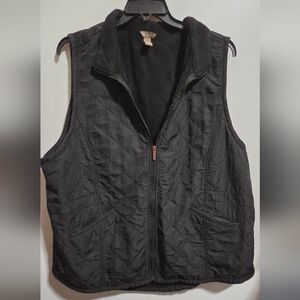 Bit & Bridle Black Quilted Women's Vest